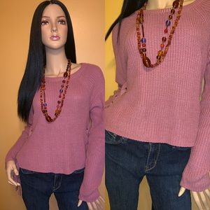 Moon & Madison cropped sweater